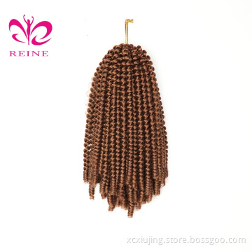 REINE 3 pcs 8" ombre 8' 110g wholesale Braiding hair Senegalese  twist braiding hair Spring Twist crochet hair extension